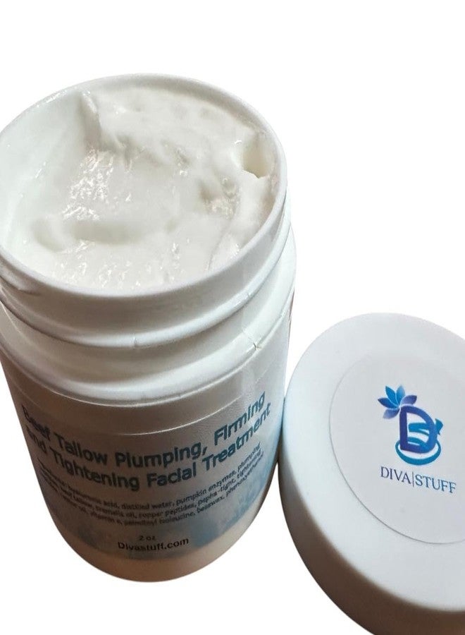 Diva Stuff New Size Beef Tallow Plumping, Firming and Tightening Facial Treatment, 2 oz, With Hyaluronic Acid - Image 5